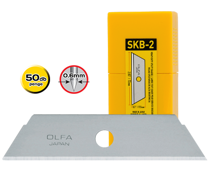 Olfa SKB-2/50 trapéz penge, 17.5 mm, 50 db/csomag termék fő termékképe