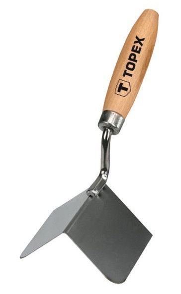 Topex 13A835 kőműves kanál külső sarkokhoz, 80x60 mm termék fő termékképe