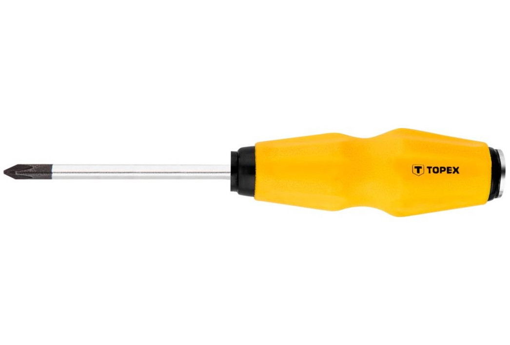 Topex 39D260 üthető kereszt csavarhúzó, CrV acél, 180/75 mm, PH1 termék fő termékképe