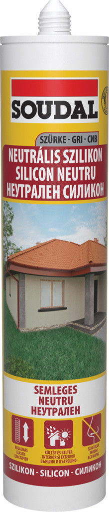 Soudal Neutrális szilikon, 280 ml termék fő termékképe