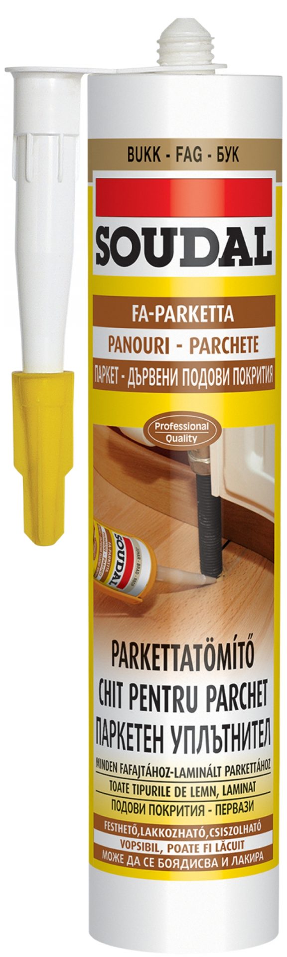 Soudal Parkettatömítő, 280 ml termék fő termékképe