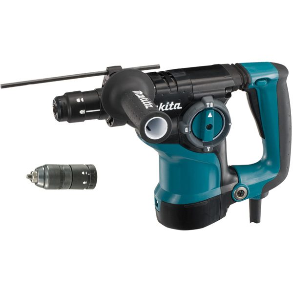 Makita HR2811FT SDS-plus fúró-vésőkalapács cseretokmánnyal termék fő termékképe
