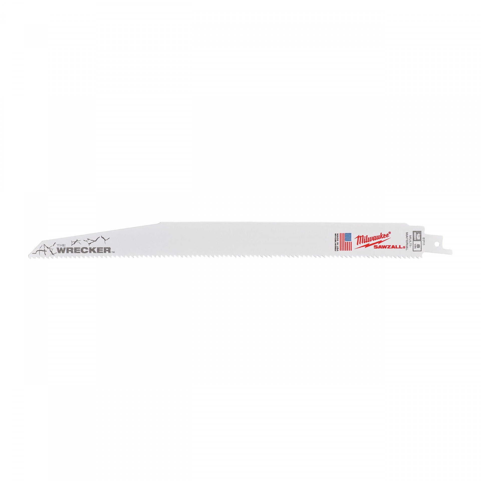 Milwaukee WRECKER szablyafűrészlap, univerzális, Bi-Met, 300 mm, 7/11 TPi, 25 db/csomag termék fő termékképe