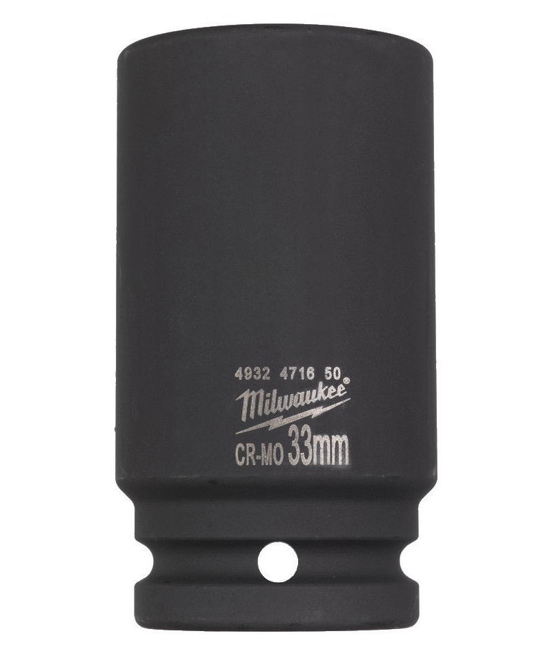 Milwaukee Shockwave Impact Duty™ 3/4"-os gépi dugókulcs fej, hosszú, 6-lapú, 33 mm termék fő termékképe