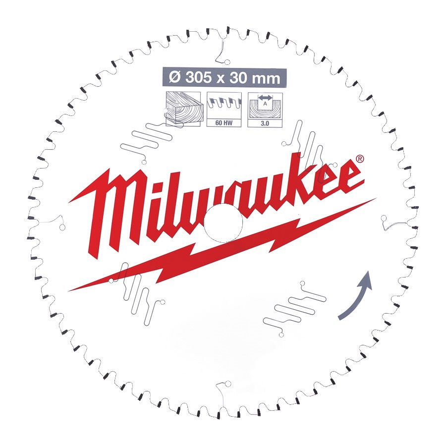 Milwaukee CSB MS W körfűrészlap 305/30/60ATB termék fő termékképe