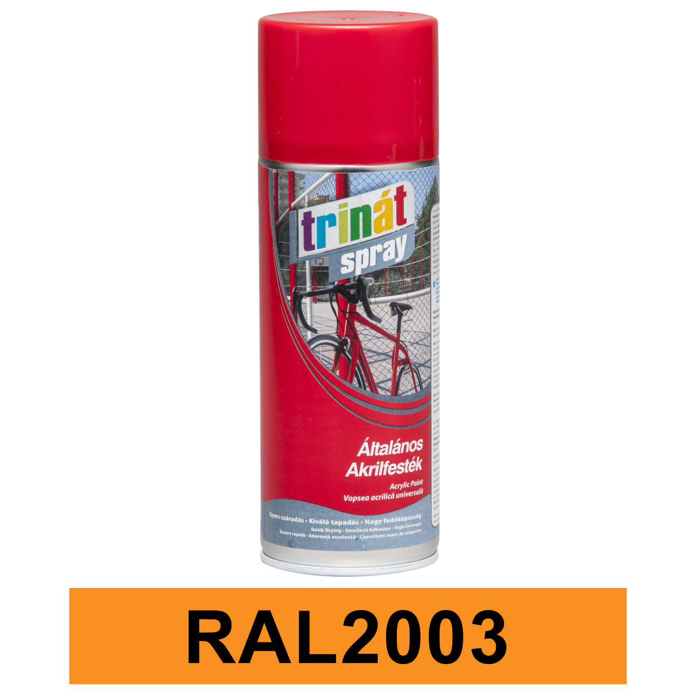 Trinát Általános akrilfesték spray, RAL2003, 400 ml termék fő termékképe